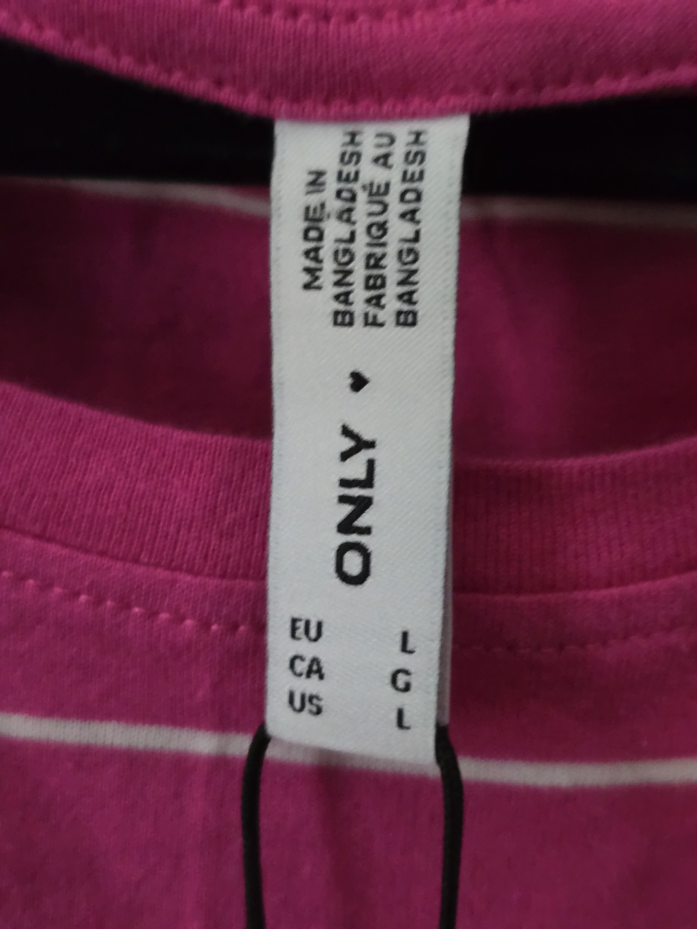 Casual, striped drawstring midi dress with a relaxed silhouette. Organic Cotton - Picture 3 of 4
